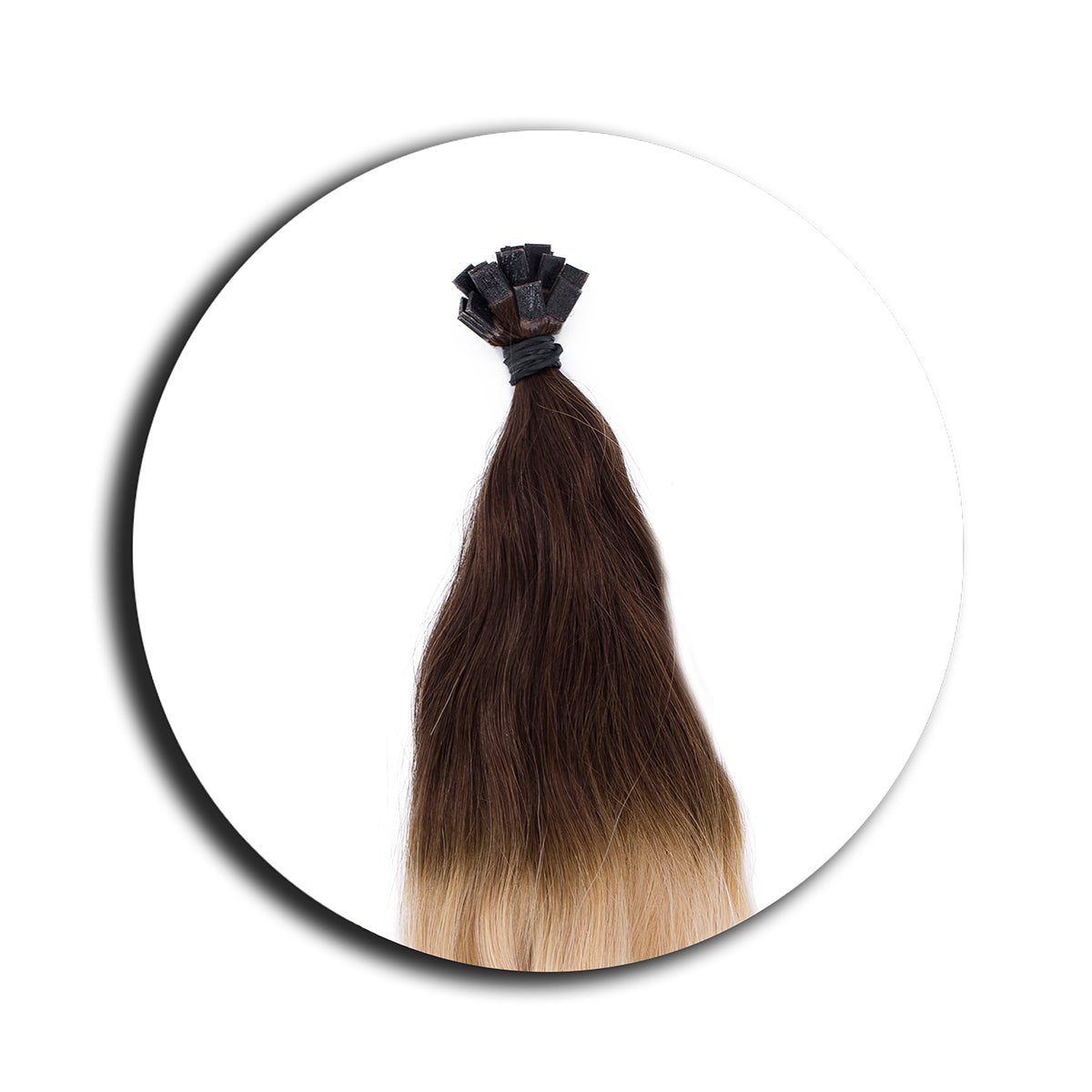 Bonding Extensions BASIC QUALITÄT GEWELLT root shadow - 25 Stück