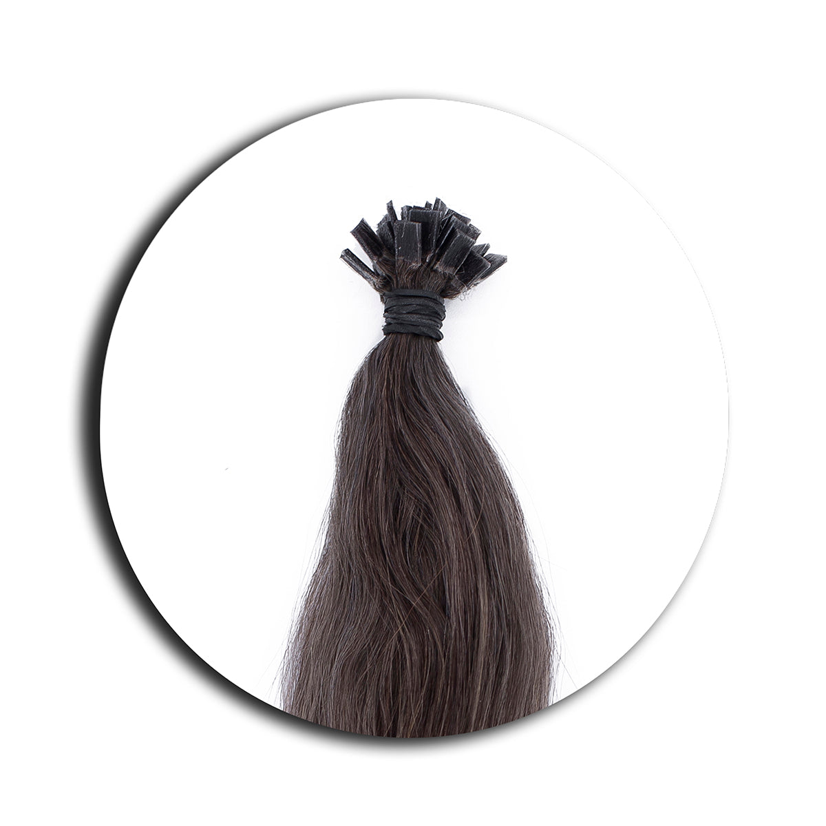 Bonding Extensions BASIC QUALITÄT GEWELLT root shadow - 25 Stück