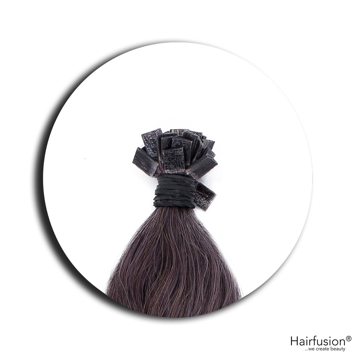 Bonding Extensions BASIC QUALITÄT GEWELLT root shadow - 25 Stück