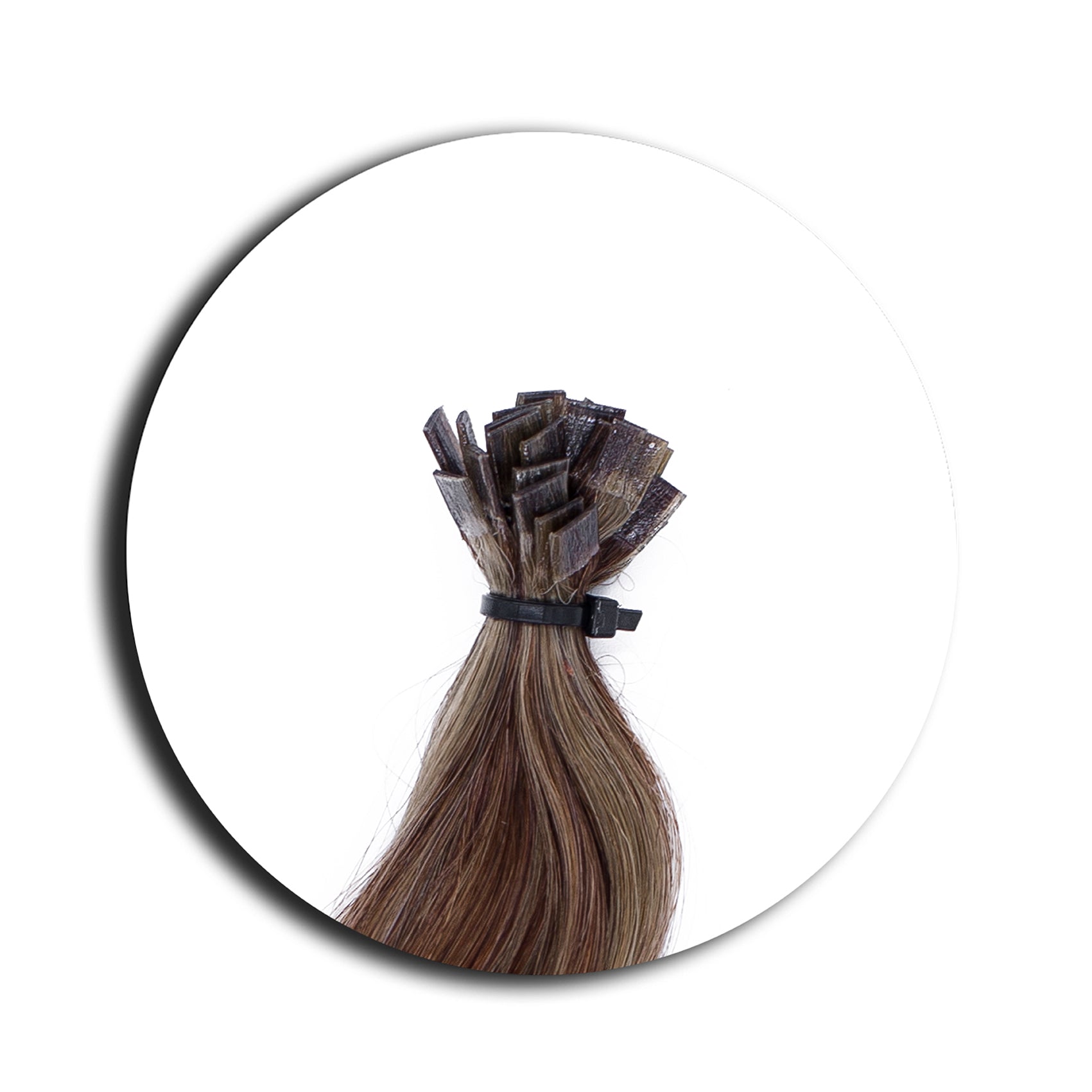 Bonding Extensions BASIC QUALITÄT GEWELLT gesträhnt - 25 Stück