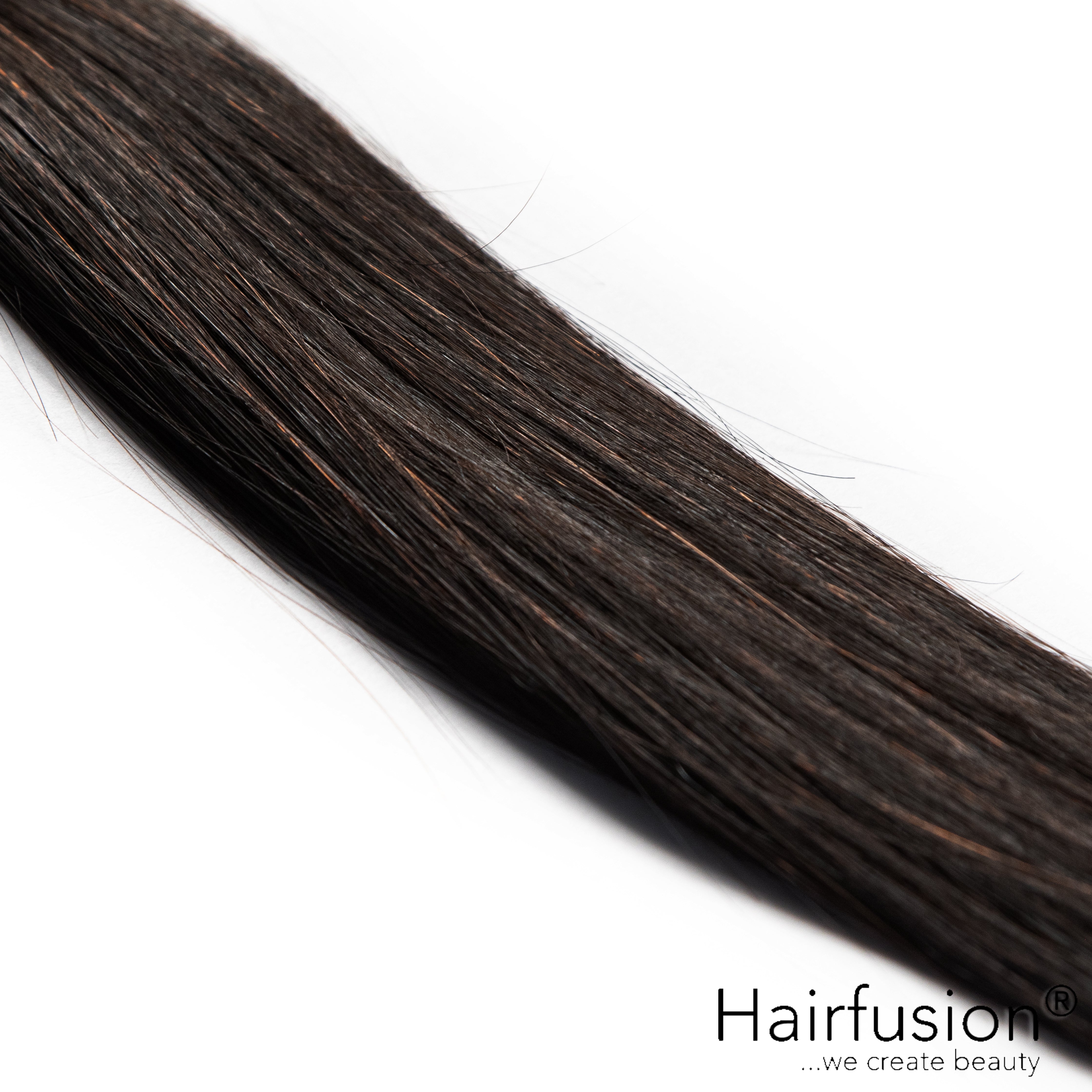 Bonding Extensions PREMIUM QUALITÄT GLATT einfarbig - 25 Stück