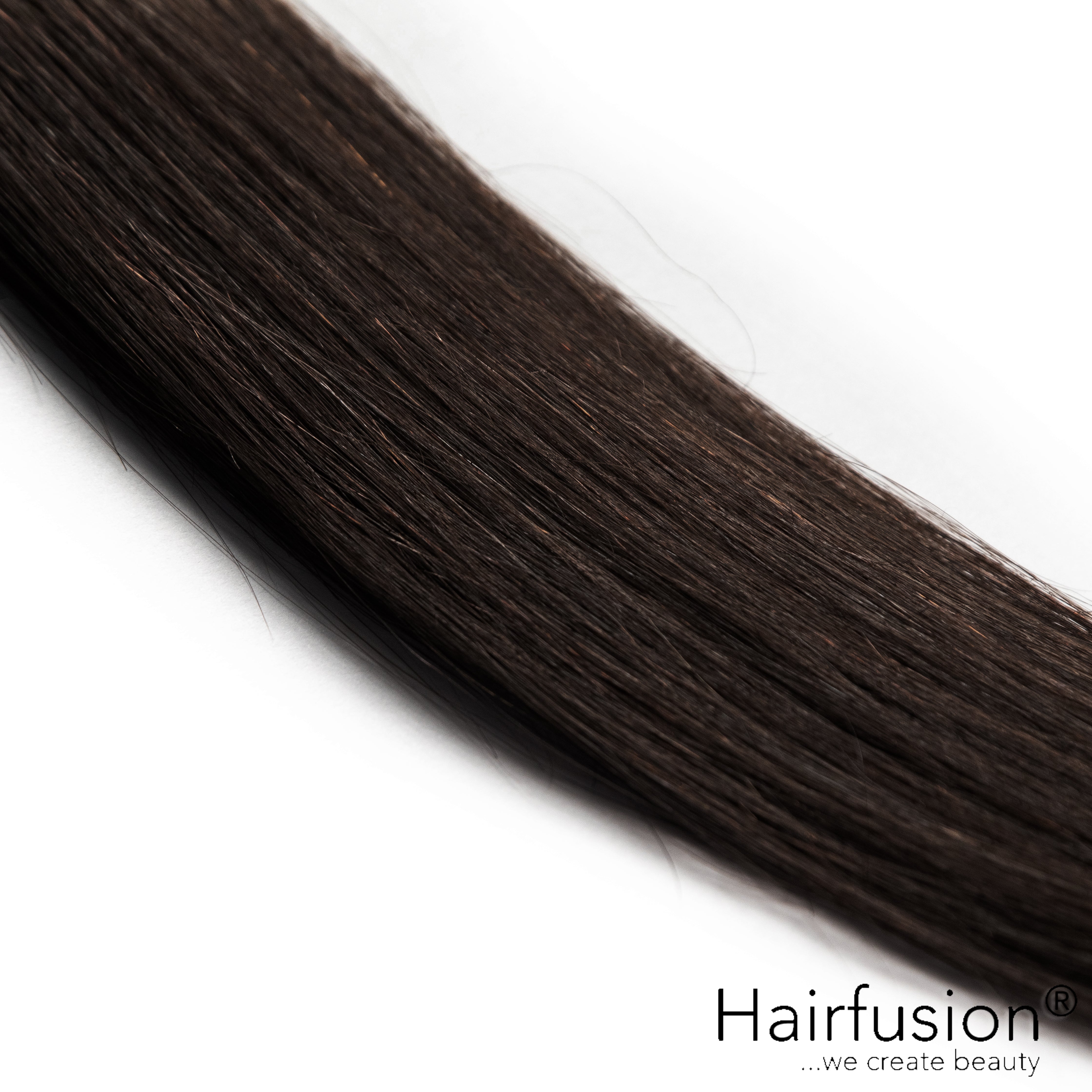 Bonding Extensions PREMIUM QUALITÄT GLATT einfarbig - 25 Stück
