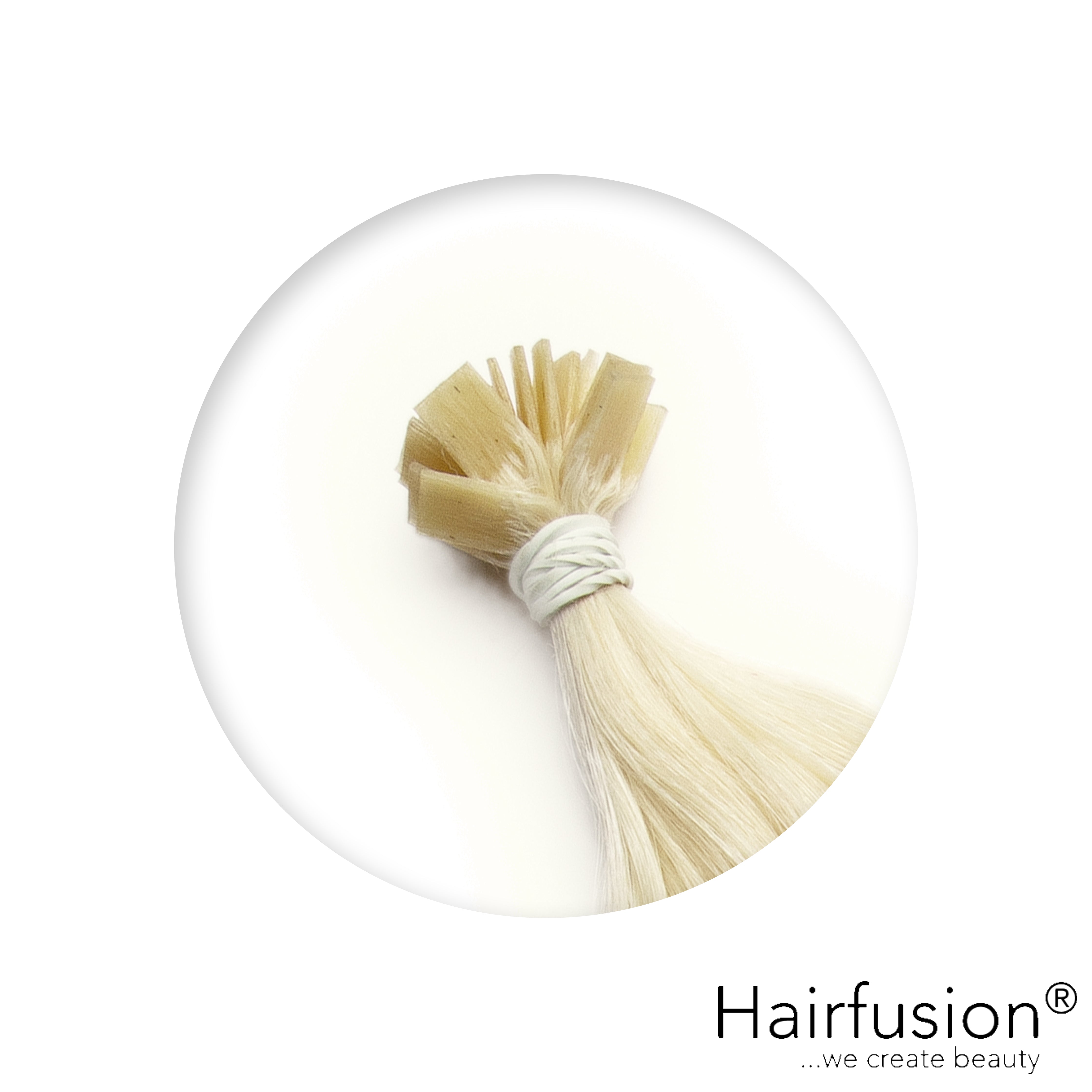 Bonding Extensions PREMIUM QUALITÄT GLATT einfarbig - 25 Stück