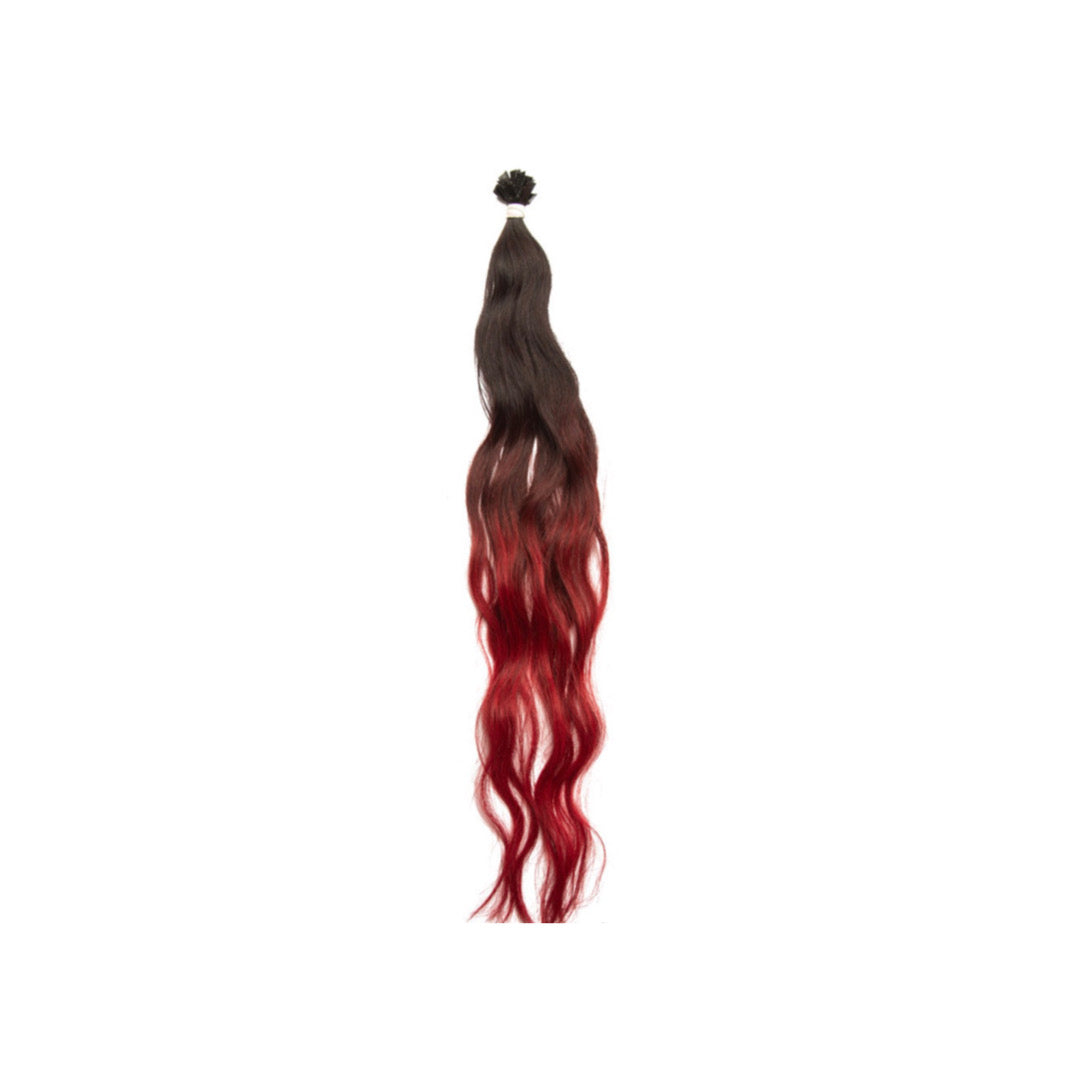 Bonding Extensions PREMIUM QUALITÄT GEWELLT ombré - 25 Stück