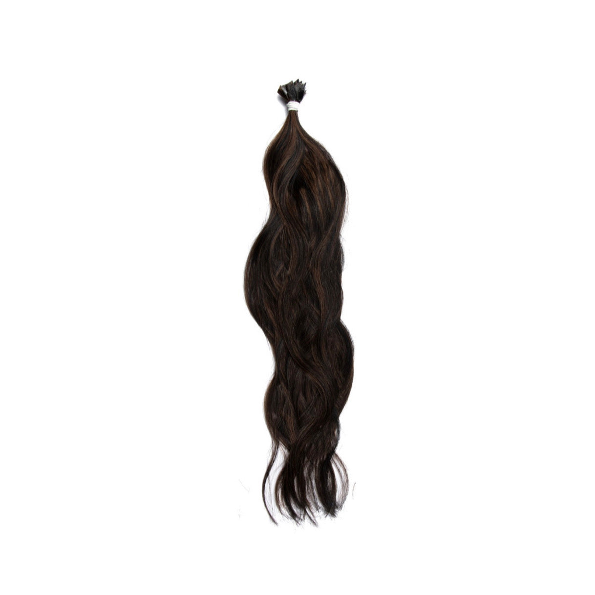 Bonding Extensions PREMIUM QUALITÄT GEWELLT gesträhnt - 25 Stück