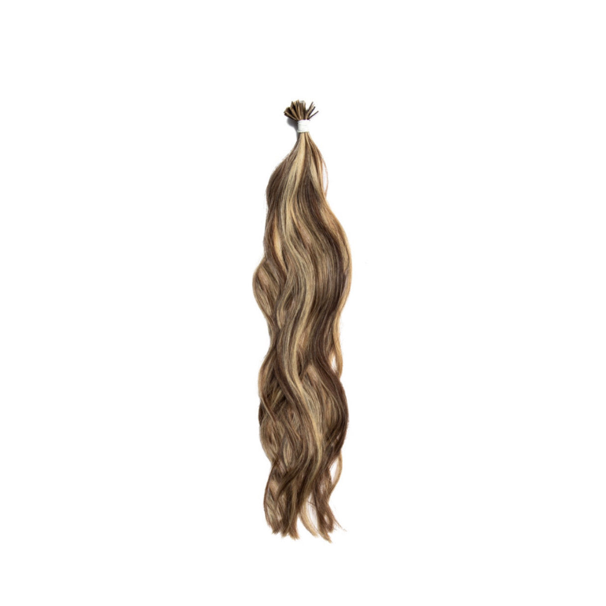 Bonding Extensions PREMIUM QUALITÄT GEWELLT gesträhnt - 25 Stück