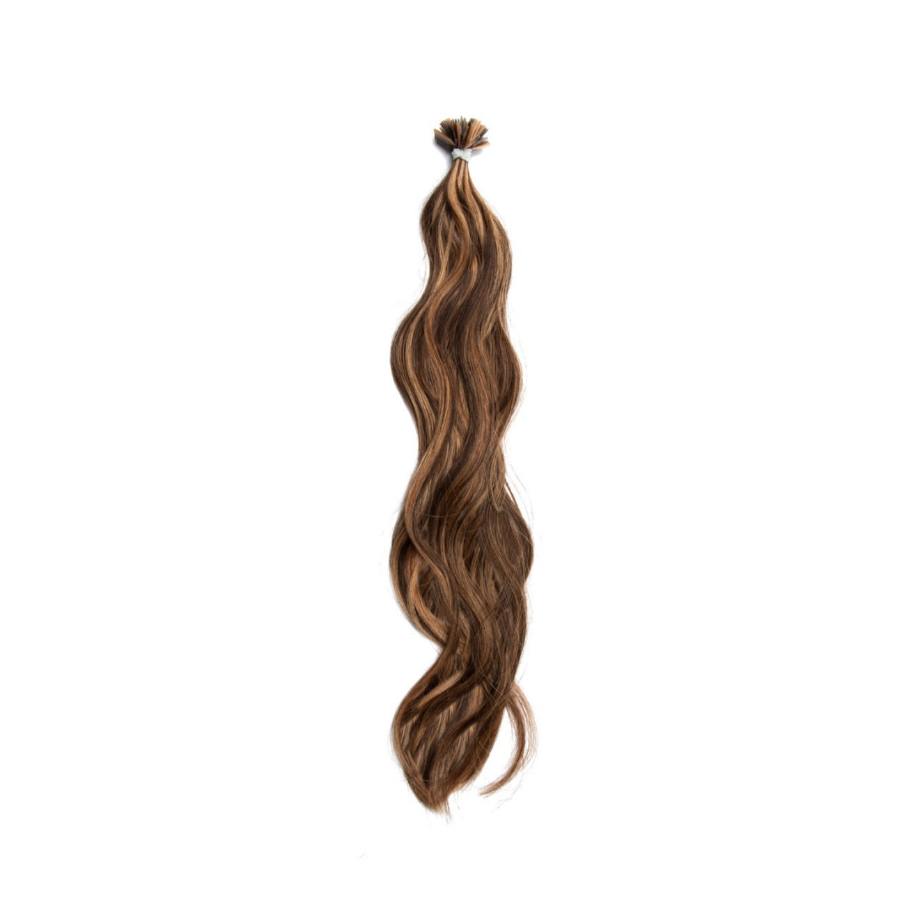 Bonding Extensions PREMIUM QUALITÄT GEWELLT gesträhnt - 25 Stück