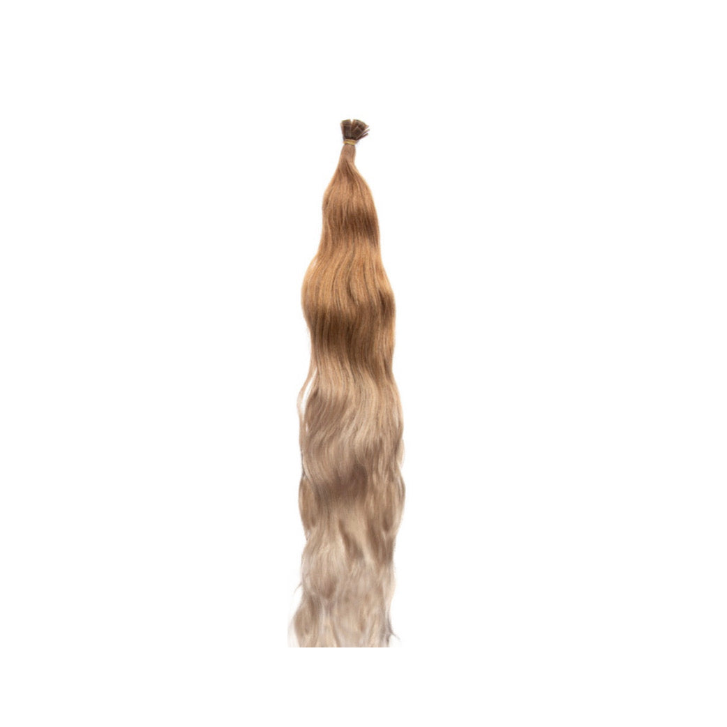 Bonding Extensions PREMIUM QUALITÄT GEWELLT ombré - 25 Stück