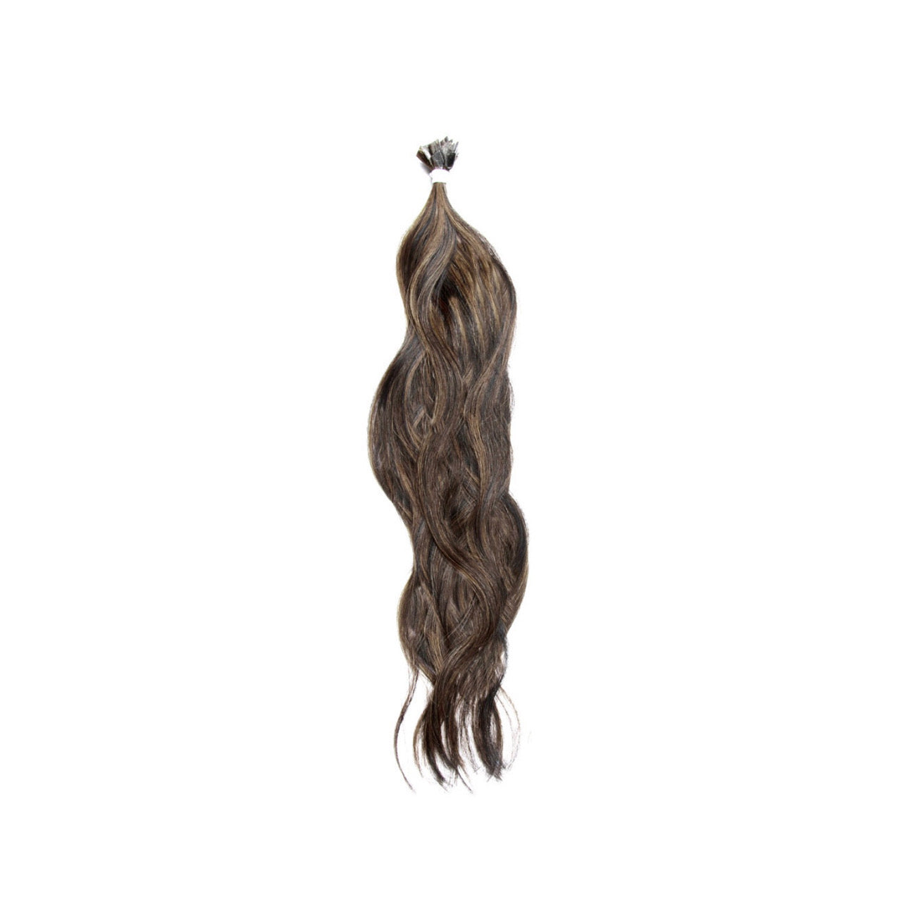 Bonding Extensions PREMIUM QUALITÄT GEWELLT gesträhnt - 25 Stück