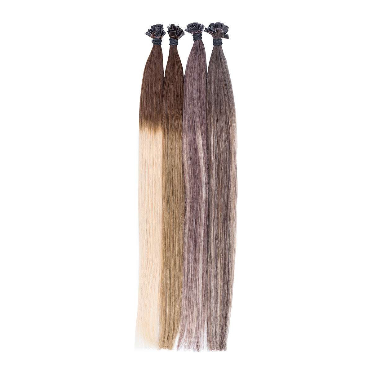 Bonding Extensions BASIC QUALITÄT GLATT root shadow - 25 Stück