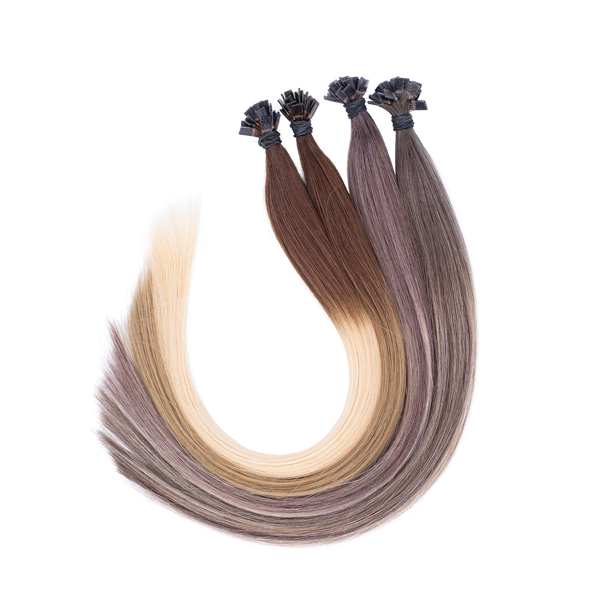 Bonding Extensions BASIC QUALITÄT GLATT root shadow - 25 Stück