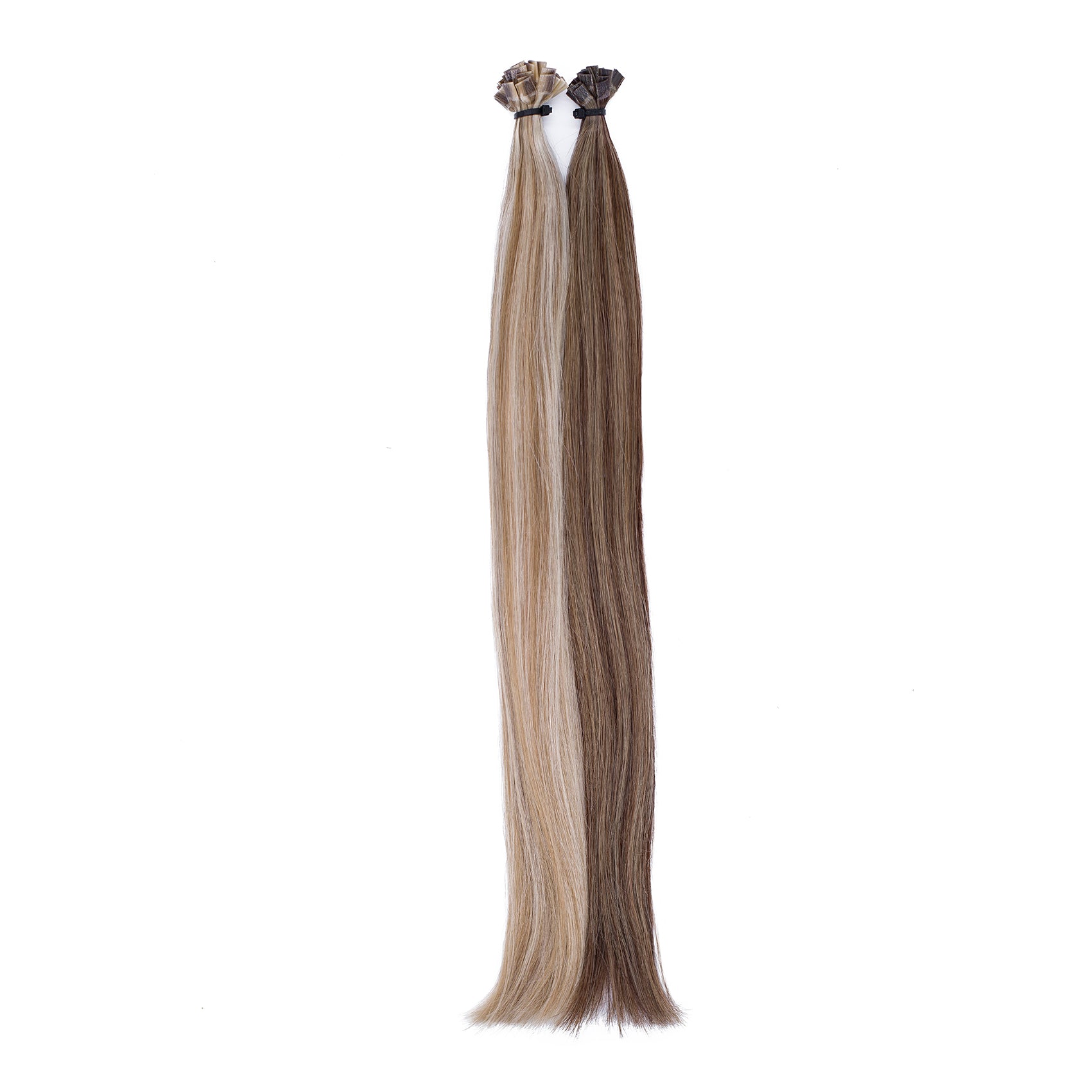 Bonding Extensions BASIC QUALITÄT GLATT gesträhnt - 25 Stück