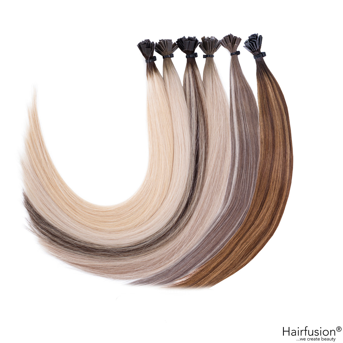 Bonding Extensions PREMIUM QUALITÄT GLATT Balayage - 25 Stück