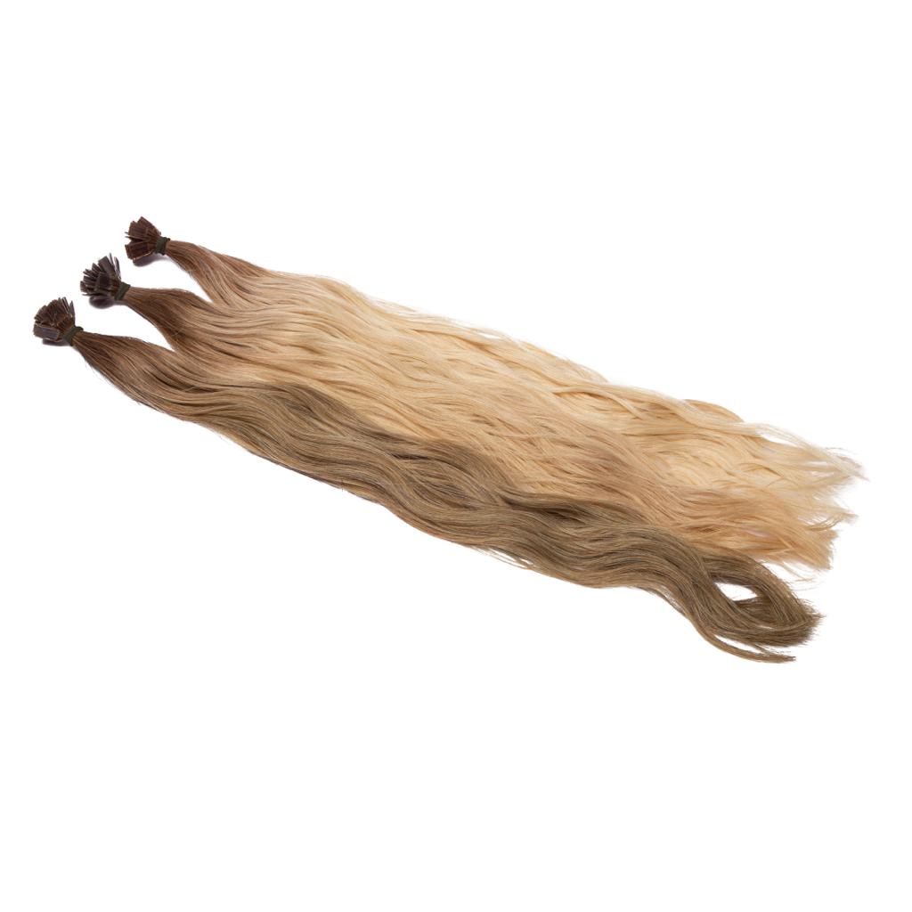 Bonding Extensions PREMIUM QUALITÄT GEWELLT ombré - 25 Stück